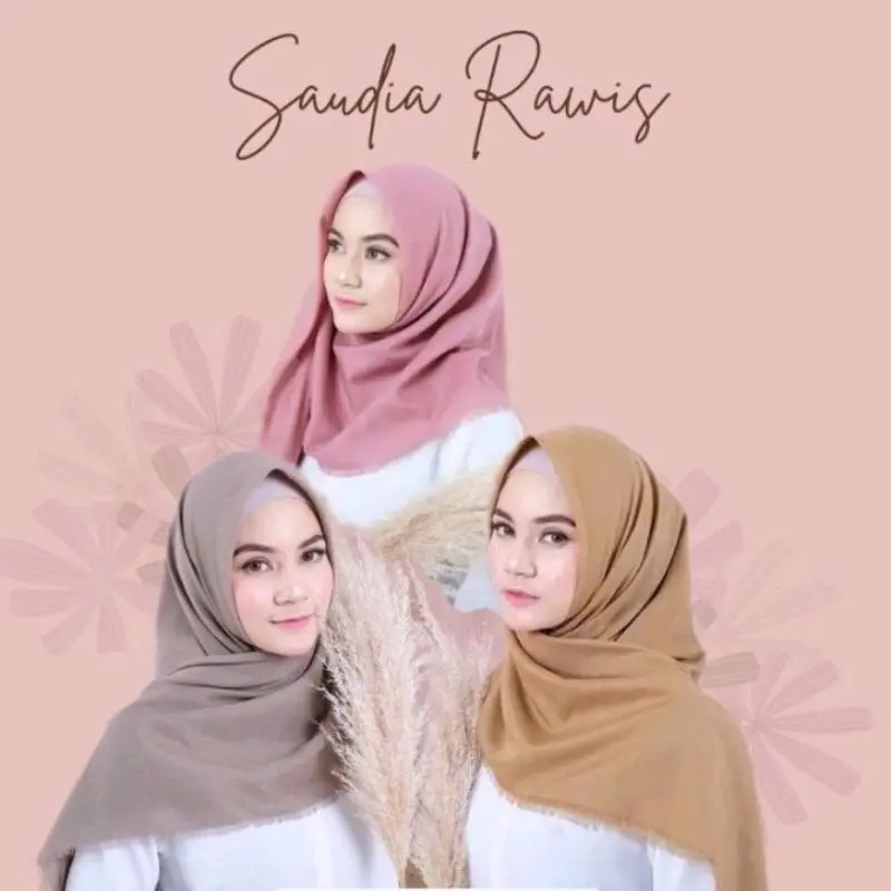 HIJAB SEGIEMPAT SAUDIA RAWIS MUSLIM SQUARE