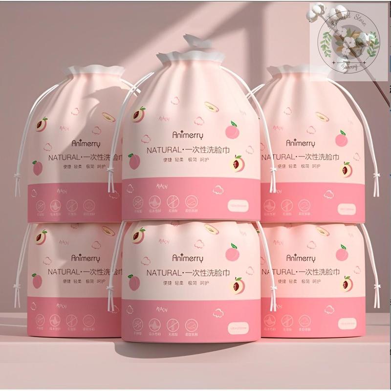  Khăn Lau Mặt Dùng Một Lần Animerry Lau Khô Lau Uớt Đa Năng 40 Miếng 