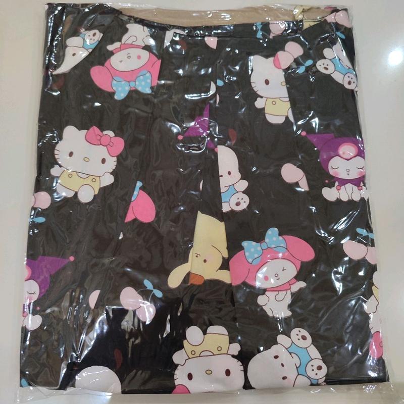 Đồ Ngủ Quần Đùi Có Túi Áo Dây Hình Thú lụa manggo (40kg đến 65kg) Nữ Women Voi Nhung Top Quần Ngủ Pijama 7