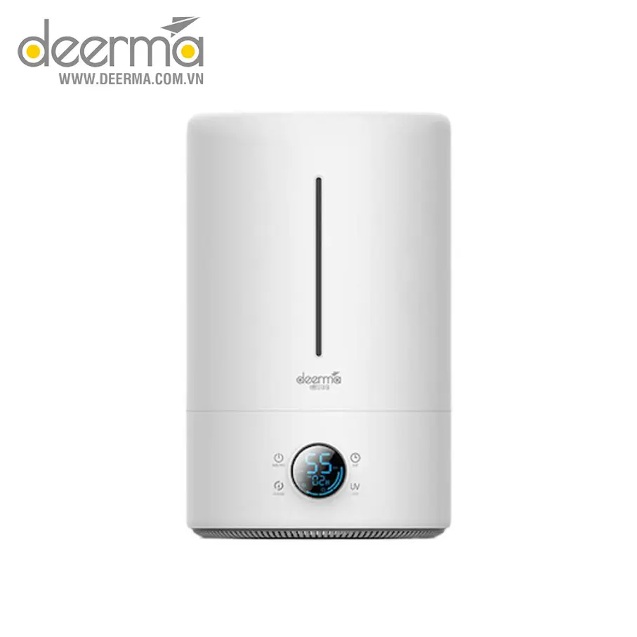 Máy phun sương tạo ẩm không khí thông minh Deerma F628s - Tự động độ ẩm, khử khuẩn UVC