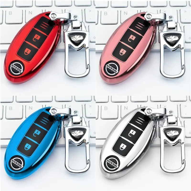Car Remote Key Case for Nissan Teana Keycase 14th Generation 2020 Xuanyi Keycase Qijun 19 Hacker Qida High-end Buckle