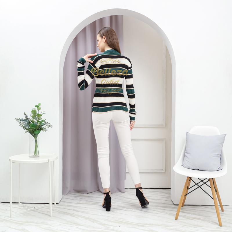 Belleza outlet Baju Atasan Wanita Rajut Korean Style Turtleneck Bica premium Blouse Atasan Wanita 4