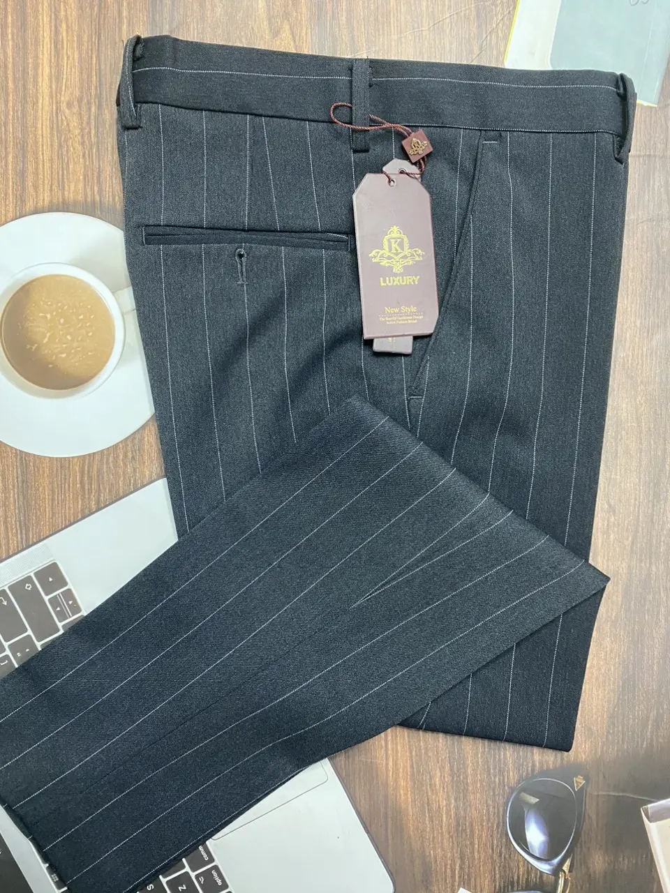 Quần âu dáng Basic chất vải Bamboo co giãn 4 chiều, mềm mịn