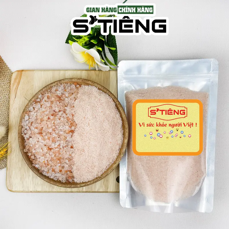 Muối Hồng Nấu Ăn, Nấu Sữa Hạt, Làm Bánh S'TIÊNG 2