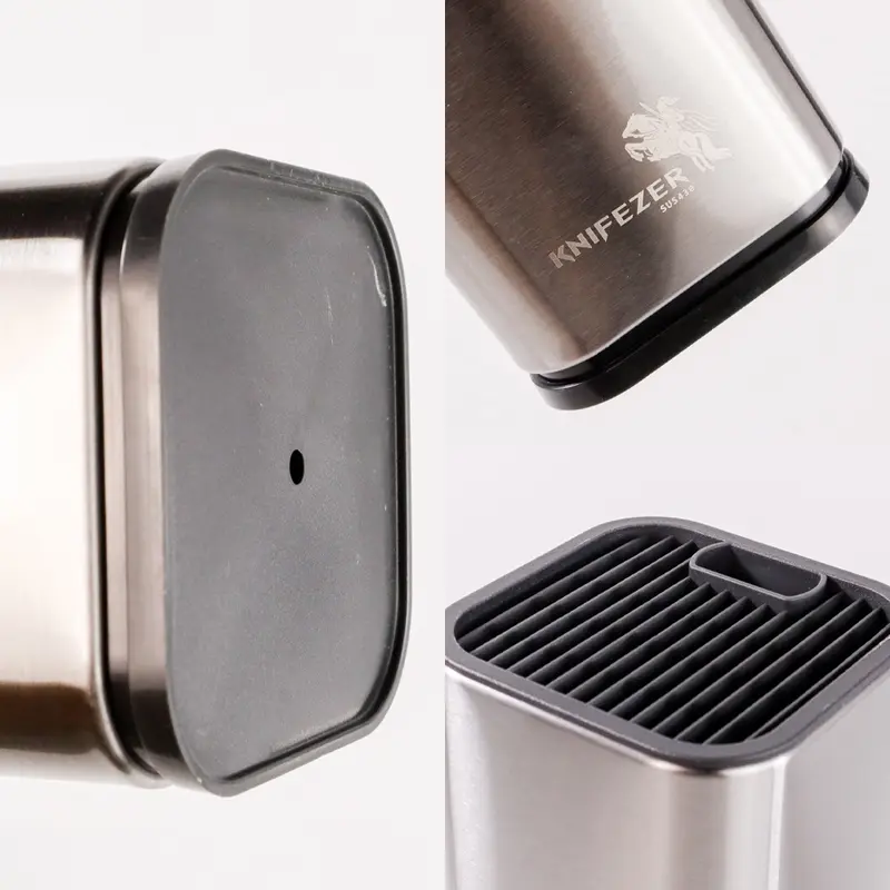 Holder Stainless Steel Tempat Pisau Dapur Sendok Spatula 4