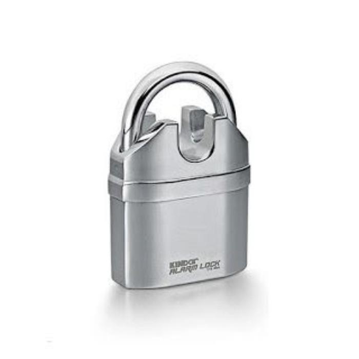 Bộ khóa báo động chống trộm chống cát KINBAR K106A - Khóa inox không rỉ tặng kèm pin
