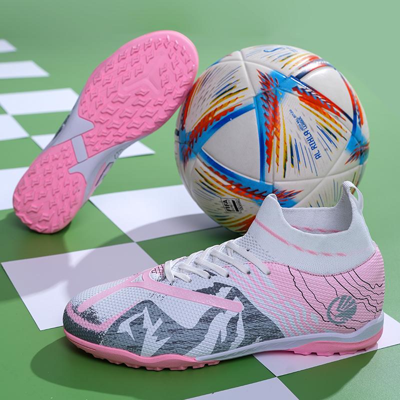 Product Introduction of （SIZE 32-45）Ready Stock Unisex Plus Size Football Shoes Outdoor Futsal Soccer Shoes Non-slip Training Shoes 27