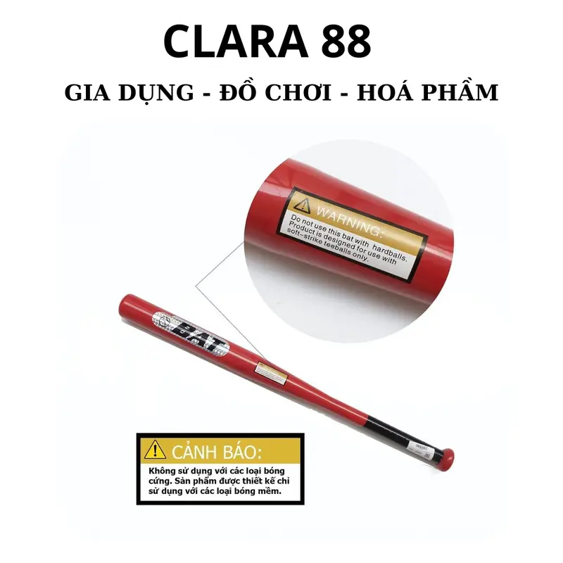 Gậy bóng chày thể thao giá rẻ 71cm x 28inch chất liệu kim loại chắc chắn 88050 Sport 0