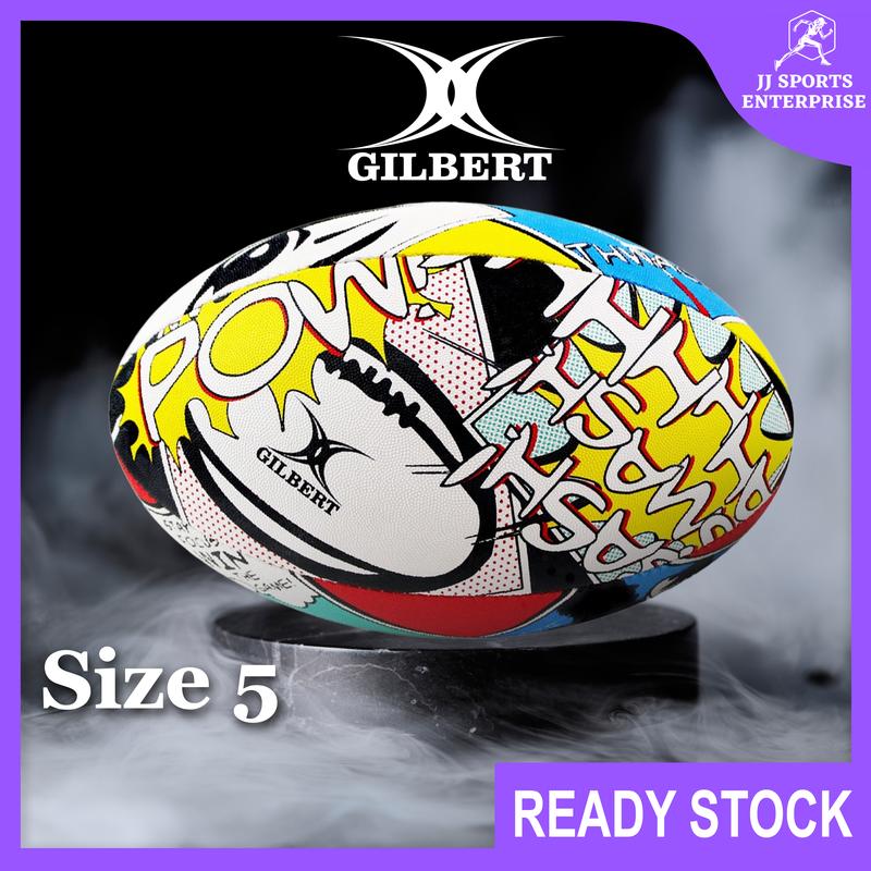 Gilbert Randoms Supporter Rugby Training Ball (Size 5) Focus - TikTok ...