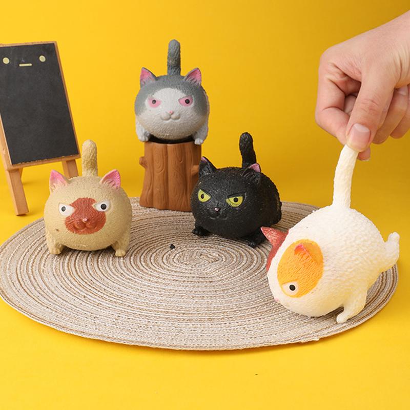  Đồ chơi mèo giận dữ squishy  đàn hồi - TL-015 Toy Giảm Stress 