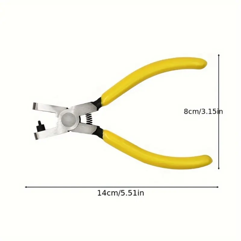 Stainless Steel Watch Band Punch Tool, 2.0mm Hole Punching Pliers, Wristband Tool for Watchband Repair and Assembly - Ideal Gift Enthusiasts 1