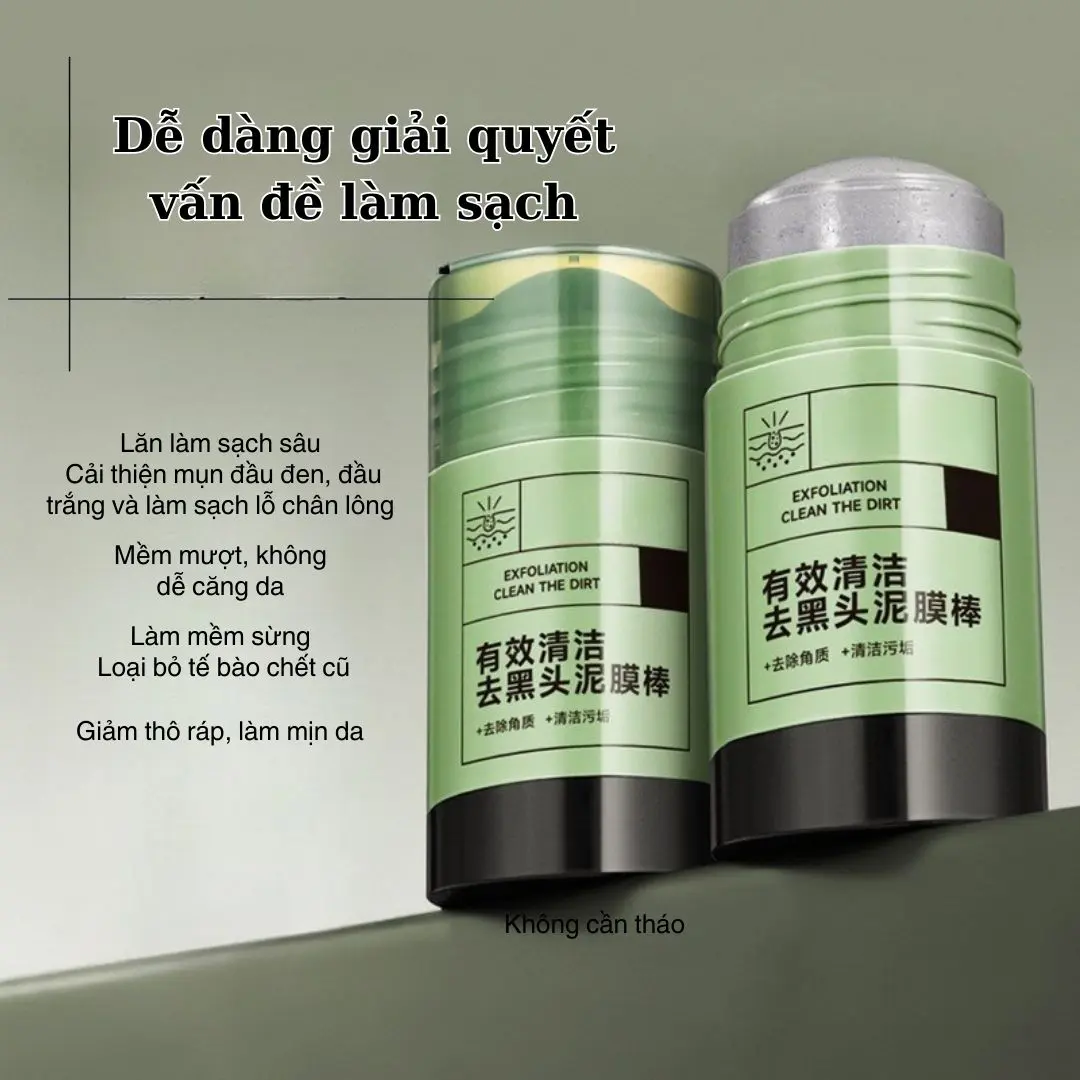 Bùn Làm Sạch Sâu Mụn Đầu Đen, 40g