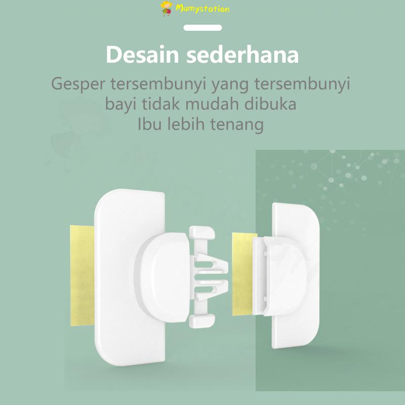 Product Introduction of SecureGuard Pengunci Pintu Kulkas Anak-Anak - Putih Pengaman Lemari borgol  pengaman 13