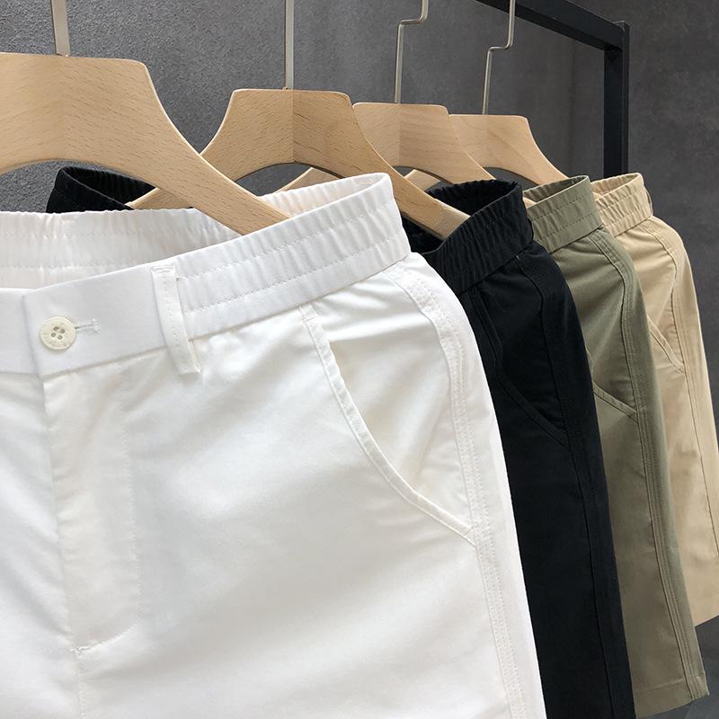 Product Introduction of Bán Chạy!Quần Soóc Nam Mùa Hè, Quần Cropped Xén, Quần Âu, Phong Cách Hàn Quốc, Hợp Xu hướng, Thường Ngày, Mỏng, Quần Soóc Đi Biển 5 Điểm, Quần Giữa, Hợp Xu hướng Menswear Có Túi 5