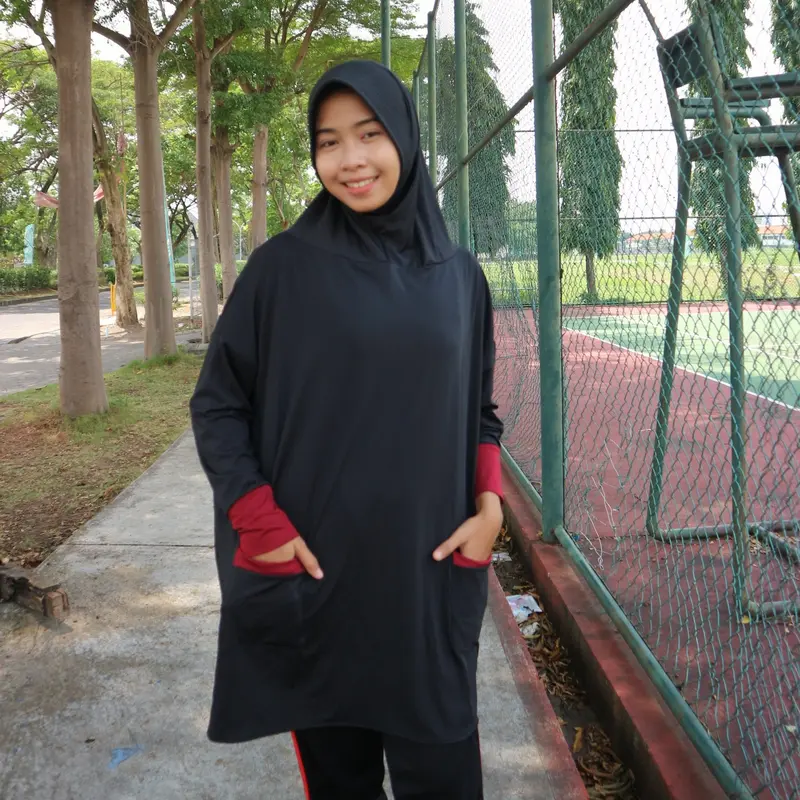 Hijab Lengan, Jilbab Lengan, Jilbab bergo praktis, Jilbab terusan, hijab syar'i kerudung nyaman syari  instan  Panjang Muslim 7