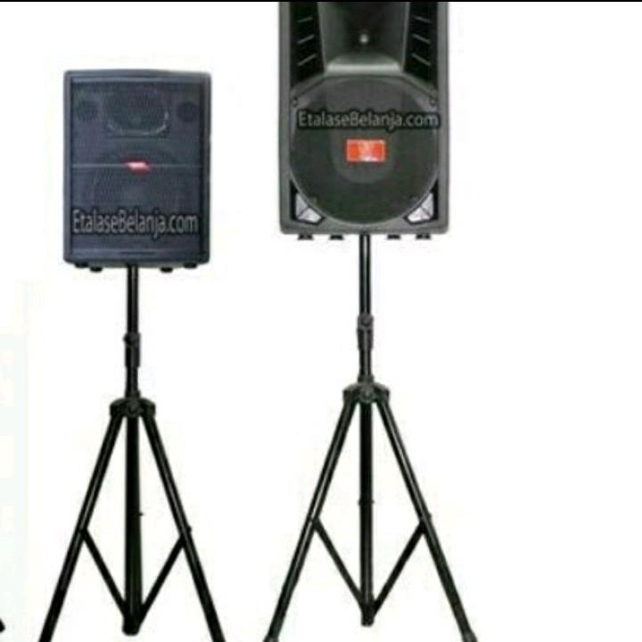 Tripod Stand Speaker Aktif/Pasif/Meeting Portabel 1