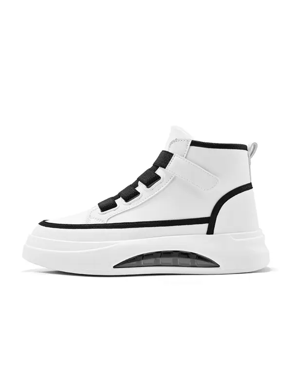 Men's Fashion Casual Low Top Sneakers with Velcro Design, 1 Pair Lightweight Breathable Comfortable Sports Running Shoes for Daily Wear, Perfect for Students and Outdoor Sports 8