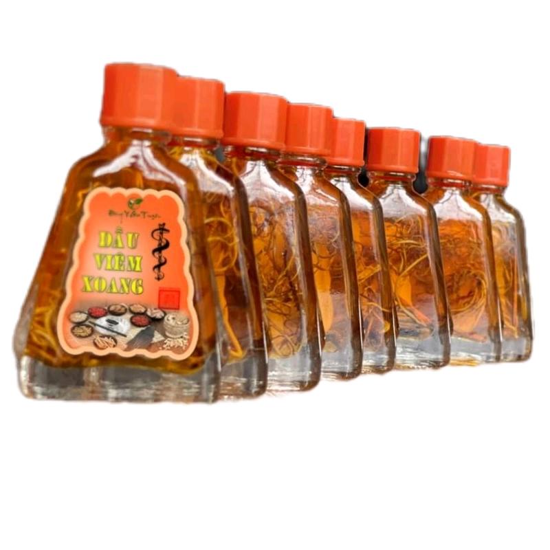 10 Chai Dầu Viêm Xoang Đông Y 7ML lớn  ( có rể thuốc loại tốt ) Tem ĐB