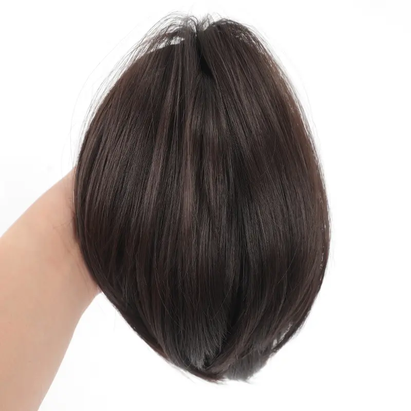 Scrunchie Tóc Đuôi Ngựa Thẳng Lộn Xộn, Phụ Kiện Tóc, Kẹp Tóc Càng Cua Updo, Búi Tóc, Bồng Bềnh Và Tự Nhiên, Mảnh Tóc Giả, Dành Cho Nữ 6