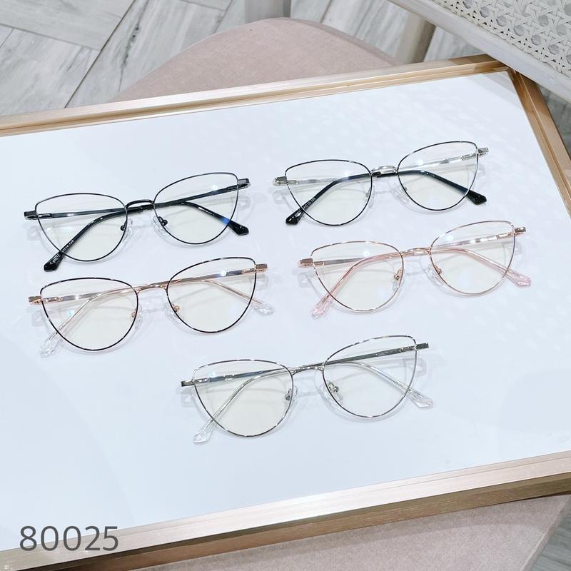 Gọng kính kim loại mắt mèo nhỏ cho mặt nhỏ và vừa MB80025