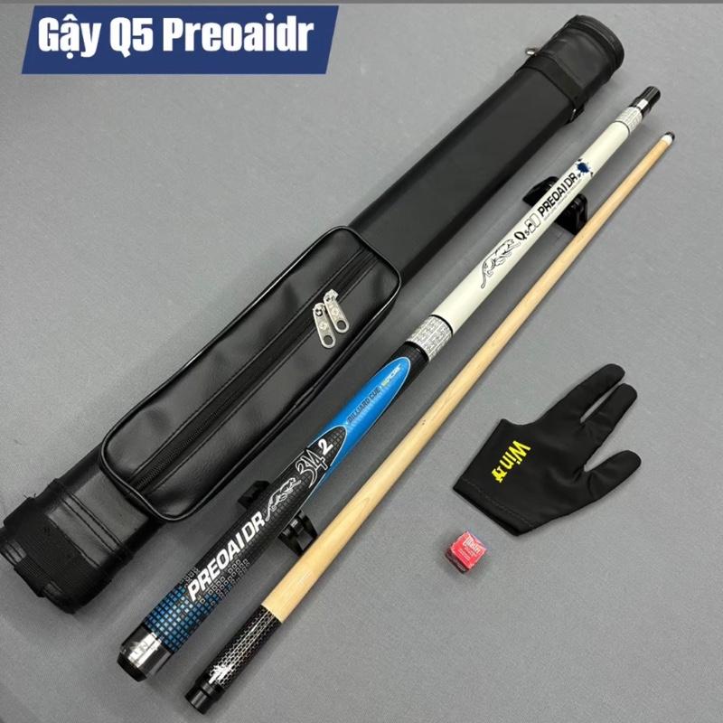 Cơ BiDa PREOAIDR Q5 (Tặng bao da +găng tay +nơ )