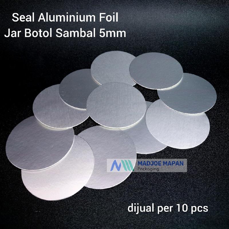 Seal Cup Aluminium Foil Botol Jar Sambal 150ml (harga per 10pcs) 0