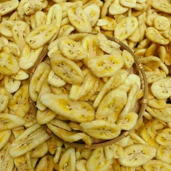 Kerepek Pisang Tanduk-Pisang Kering-Dried Fruit-Crunchy/Tasty /Pure / Natural/HALAL 500gr Food Snack