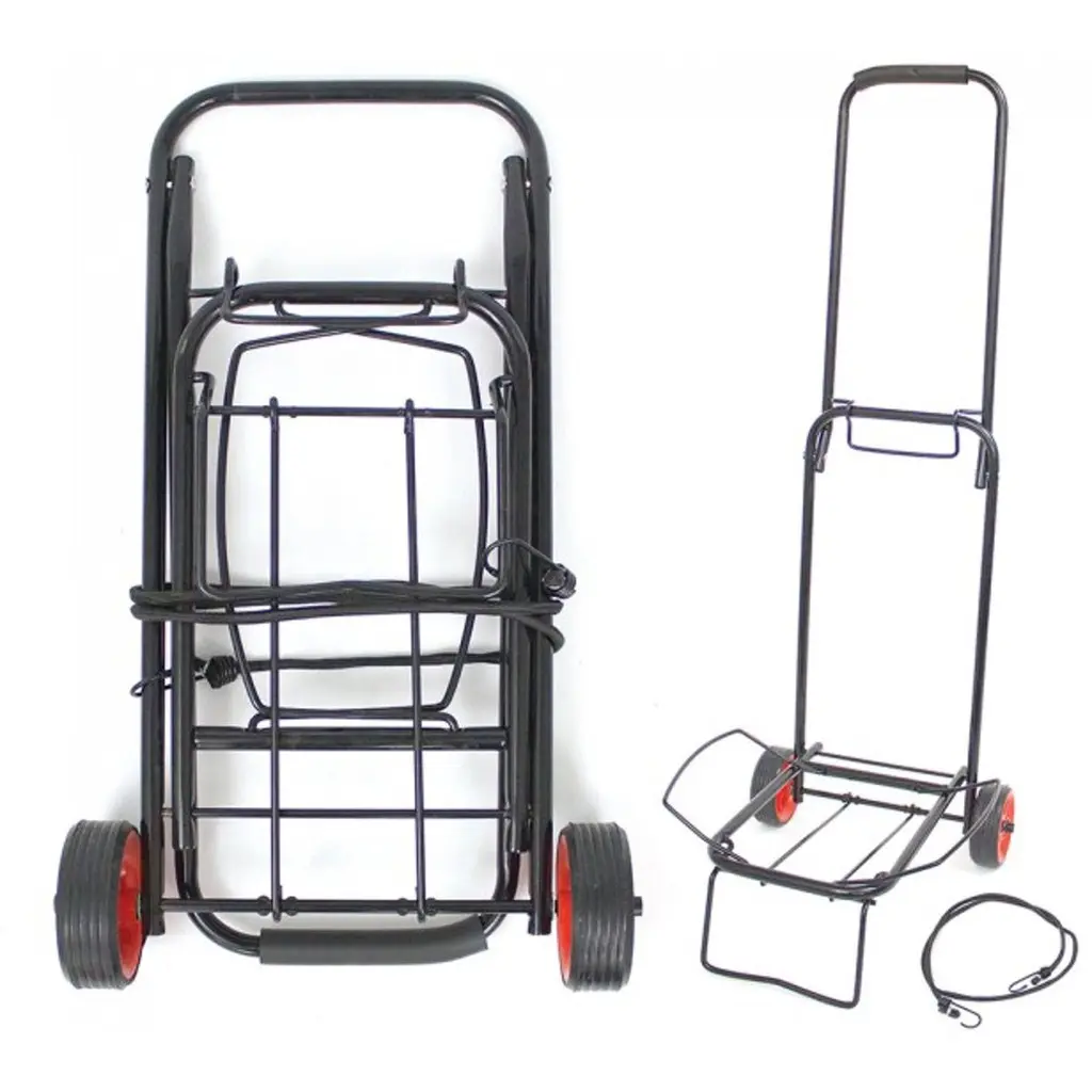 JSY TROLLEY BLACK SMALL & BIG Stroller (WITH RUBBERIZE ROPE)