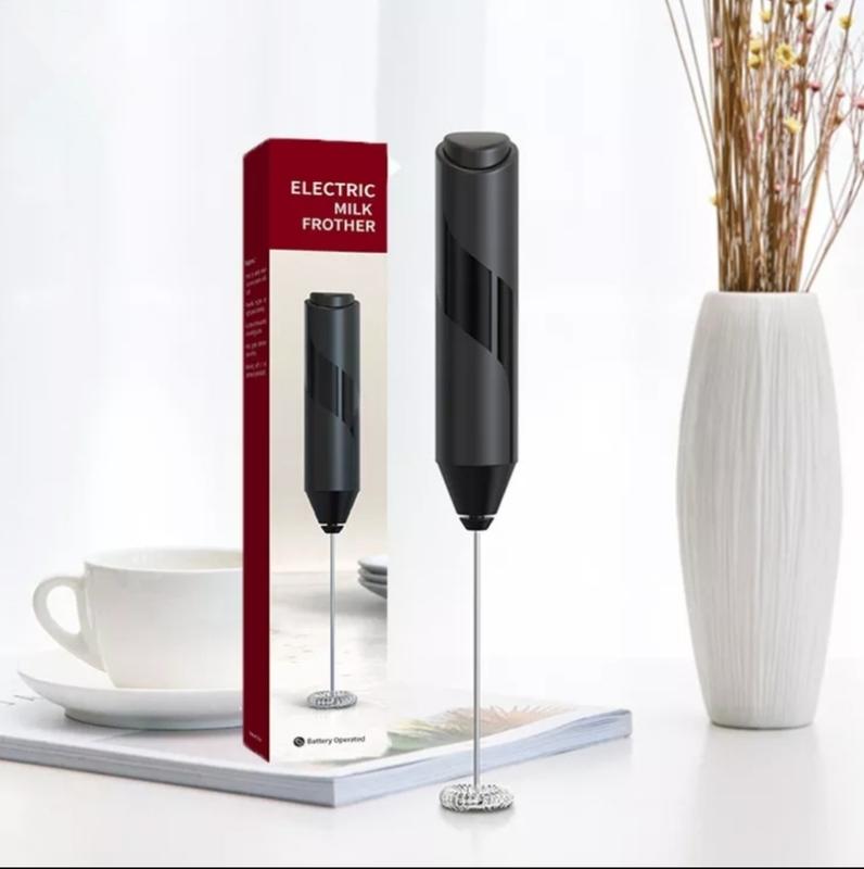 Máy Tạo Bọt Cà Phê Cầm Tay Máy Đánh Trứng Sữa mini Máy Khuấy Trộn Pha Chế Đồ Uống Không Dây Sử Dụng Pin 2a Inox 304 cao cấp - Tặng kèm Pin