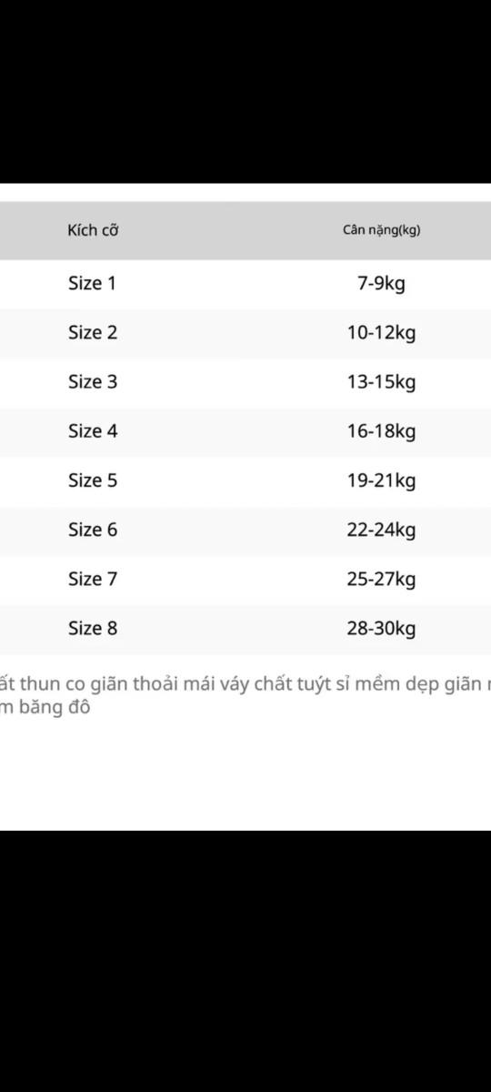 Product Introduction of váy gấu dâu 2 nơ cho bé gái 7-38kg hình thật 0