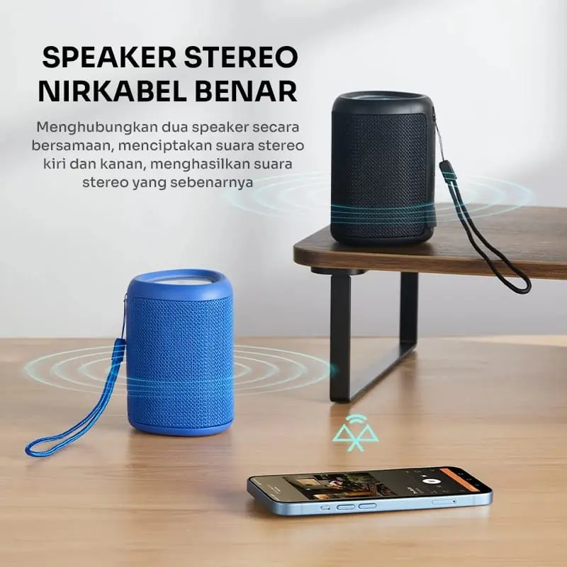 ROBOT RB120 Speaker Bluetooth  Portable RGB Waterproof IPX4 Wireless 2