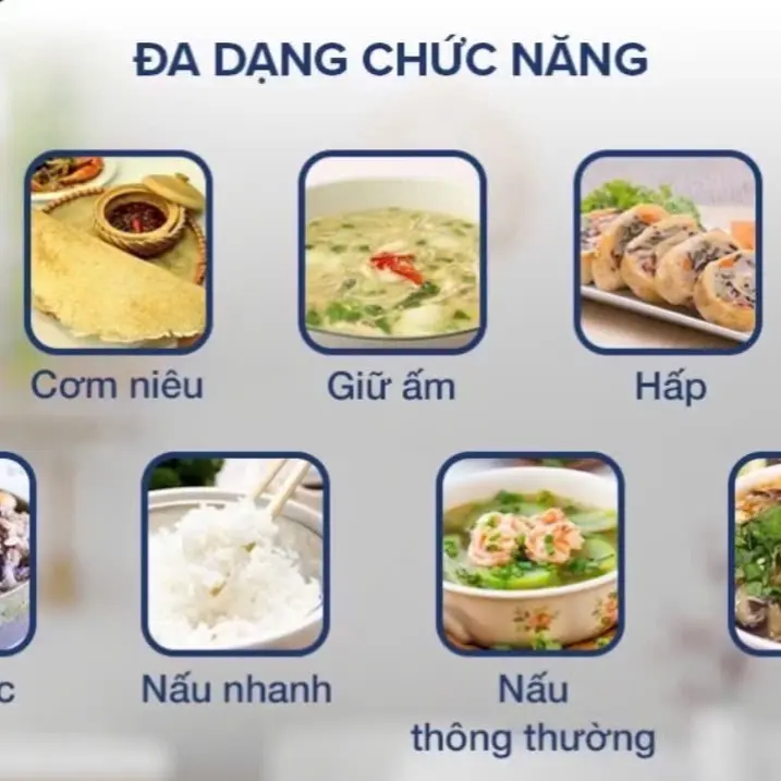 Nồi Cơm Điện SHAHP HAN Quốc Nồi Nhỏ Cao Cấp  1L , 1.2L , 1.8L 6