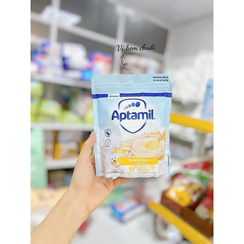 Bột Ăn Dặm Cho Bé 4 Tháng Bột Ăn Dặm Aptamil UK 3