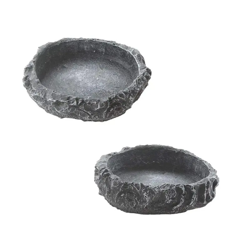 Bát Đĩa Nước Bò Sát Bát Đựng Thức Ăn, Cho Rệp Cắn, Thằn Lằn, Bọ Cạp, Nhện, Rắn Và Rồng, Thích Hợp Cho Bò Sát 3