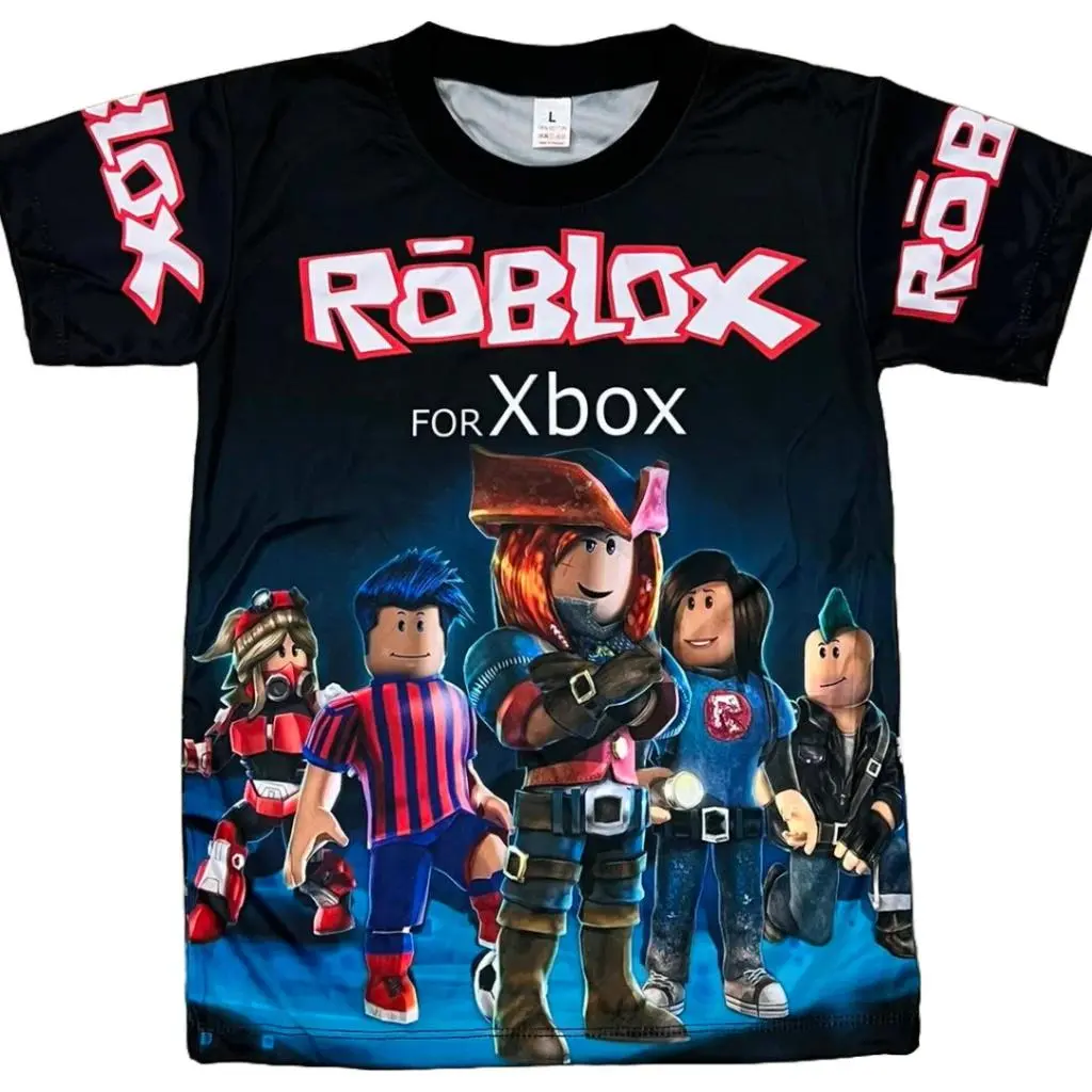 ROBLOX Tops Children's and Adult Shirts 3D Printed All Over Shirts