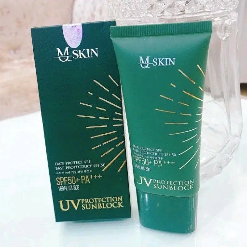 Kem Chống Nắng MQ Skin mẫu cũ - mẫu mới