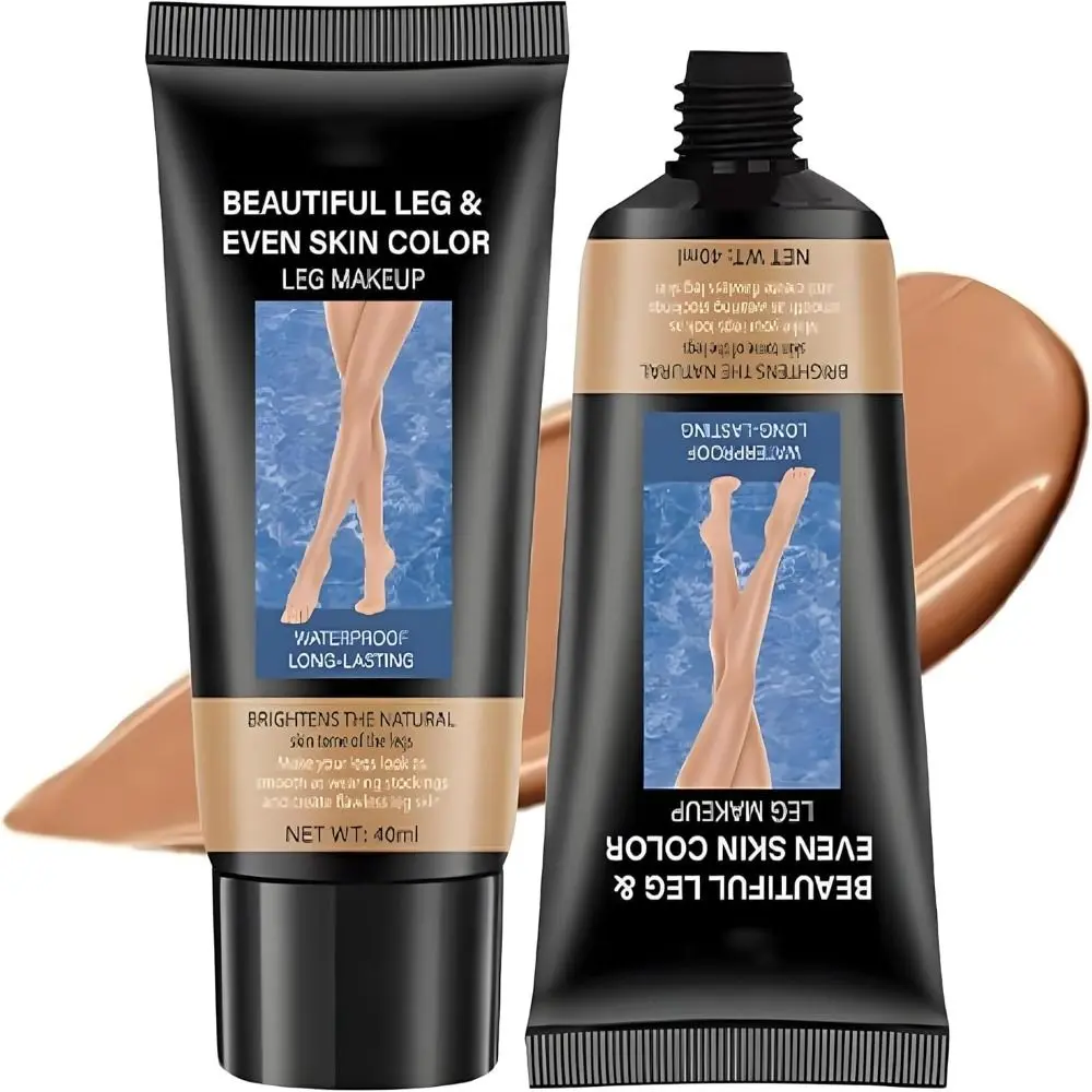 Portable Leg Makeup Legs Concealer Cream Waterproof No Transfer Leg Cream Easy Application Body Scar Cover Up Leg Care Cream for Woman
