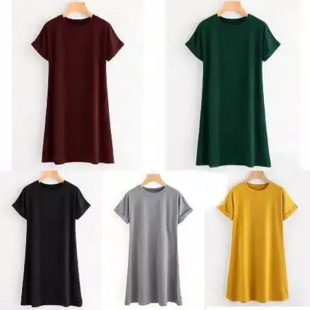 GABELLA DRESS BAHAN KAOS NYAMAN HARIAN SEPAHA DASTER TERUSAN WANITA CEWEK 3