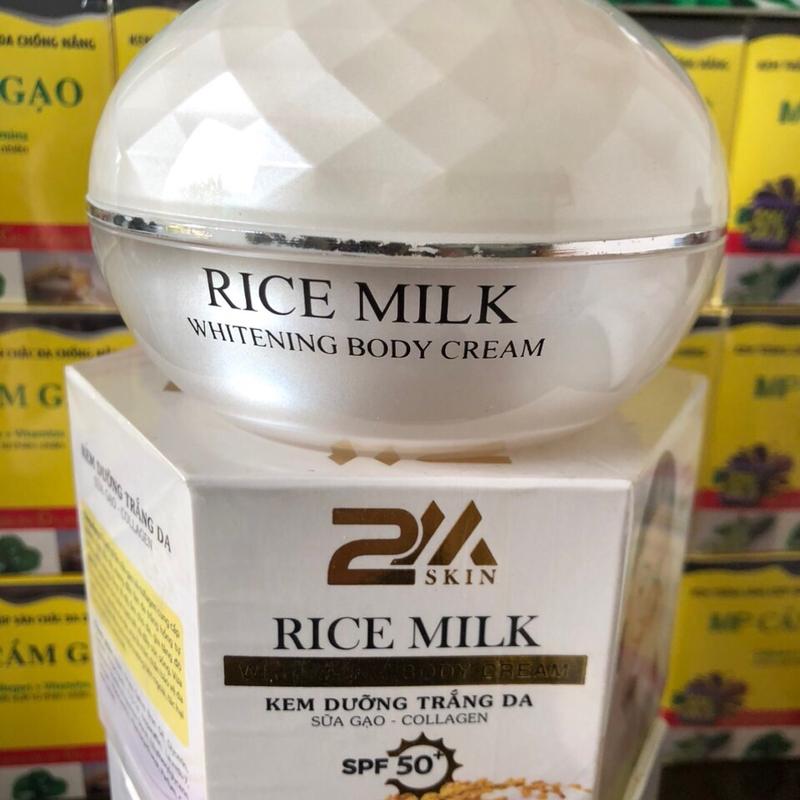 Kem Dưỡng Trắng Da Toàn Thân 2M Sữa Gạo - Collagen RICE MILK WHITEING BODY CREAM