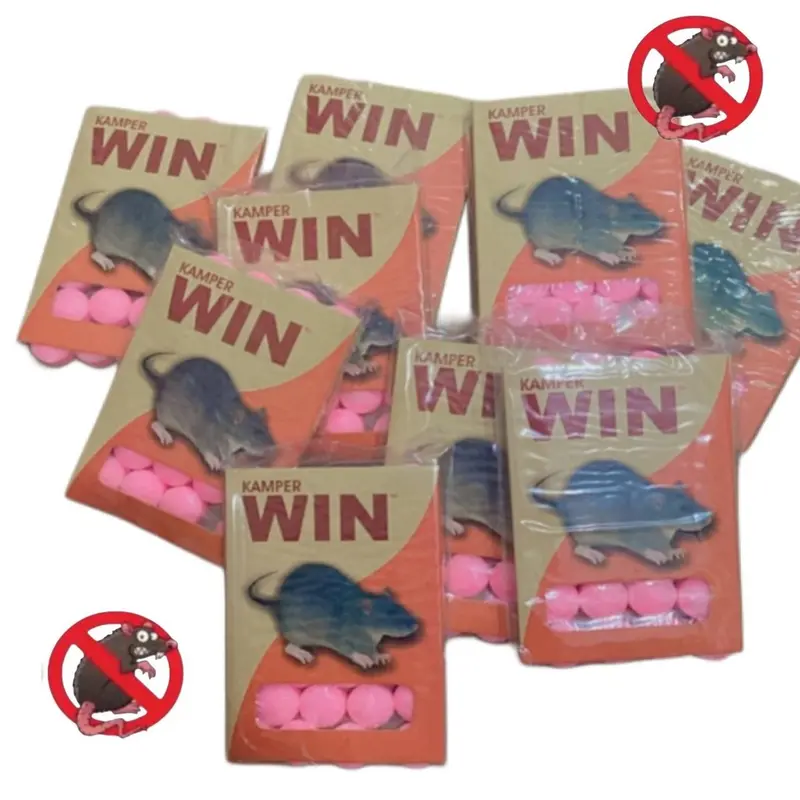 Kamper Super Ampuh Pengusir Tikus Dan Kecoa Kamper Pengusir Tikus Kecoa Serangga KAPUR BARUS WIN 3