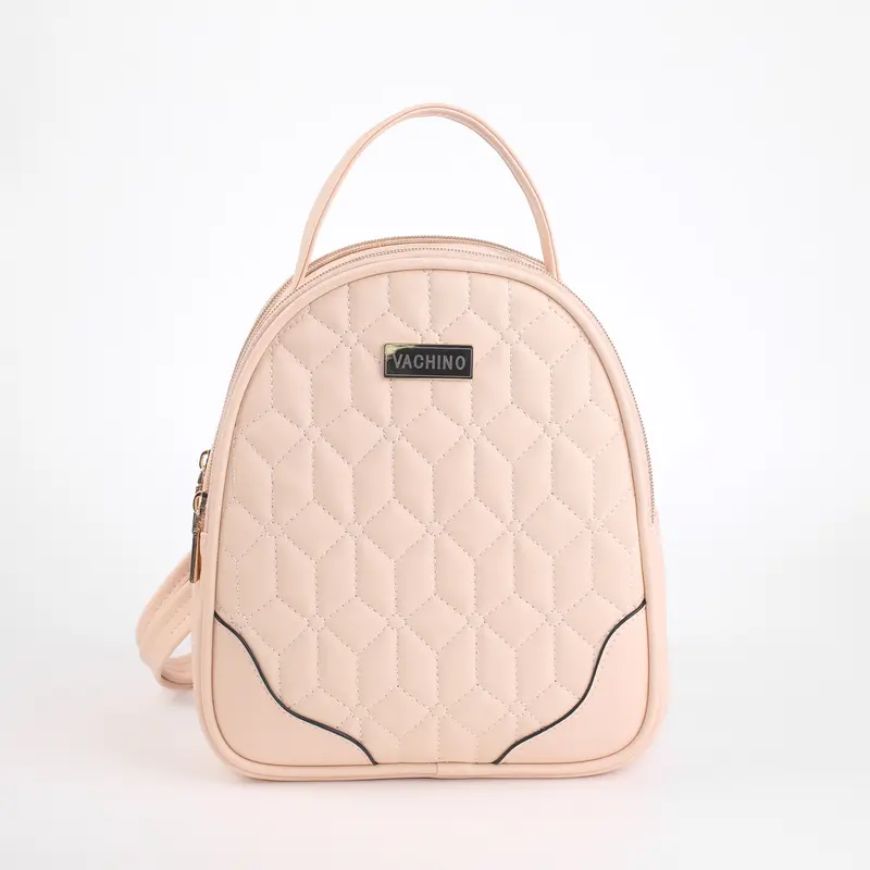 Balo thời trang nữ VACHINO - BG013. Cam kết y hình, bảo hành 12 thang, xem hàng ưng ý rồi thanh toán Da Backpack Da Backpack Đeo Vai 4