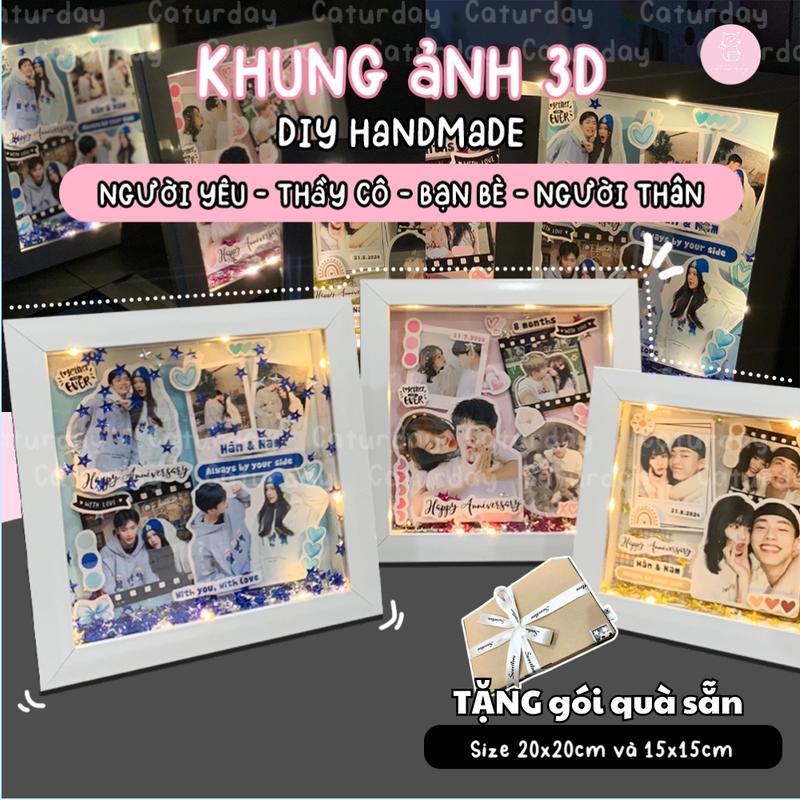 HỎA TỐC - KHUNG ẢNH 3D quà tặng sinh nhật, ngày kỷ niệm, người yêu, bạn bè, thầy cô, người thân 1