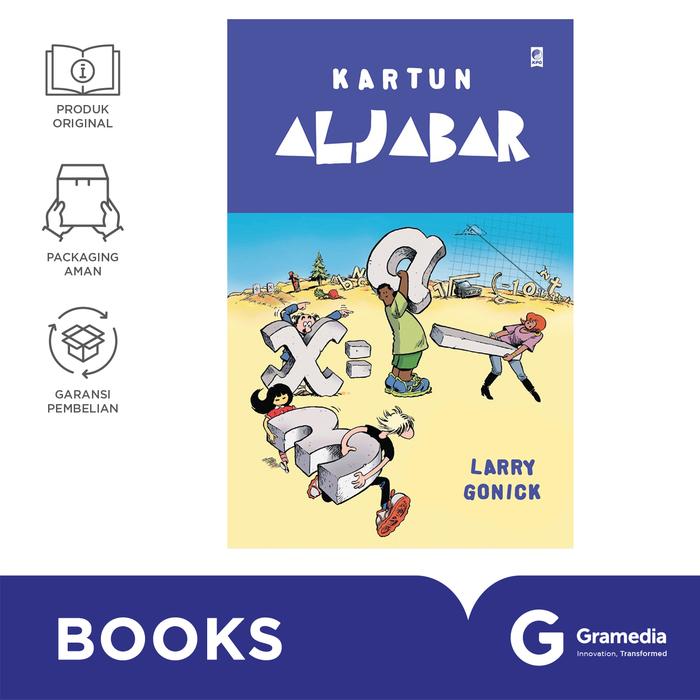 Gambar Buku Kartun Aljabar dari Gramedia Kota Administrasi Jakarta Timur Tokopedia