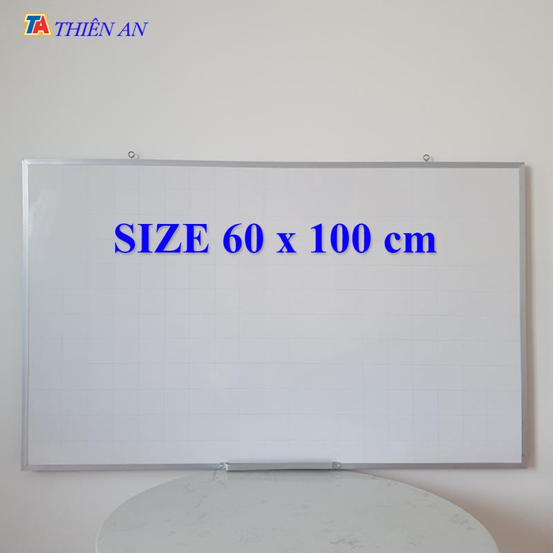 Bảng Viết Bút Lông Bảng Trắng Mica Viết Bút Lông Treo Tường SIZE 60x100 cm