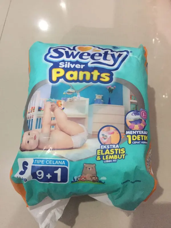 Sweety - Sweety Silver Pants Size S Isi 9+1 2