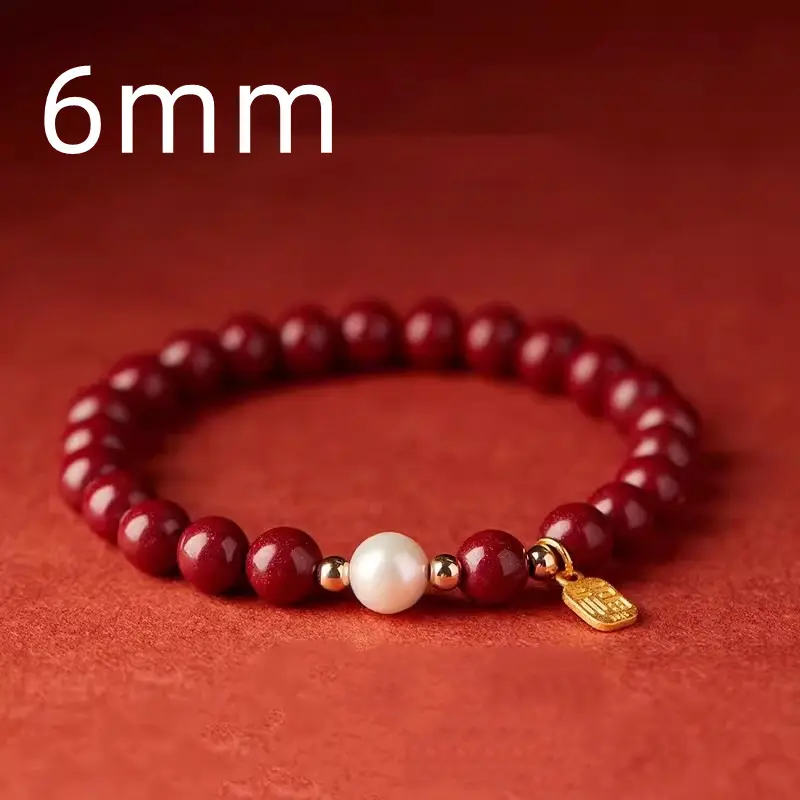 Vòng Tay Đỏ Chống Cintabar, Vòng Tay Đính Cườm May Mắn, Hàng Mới Về 2