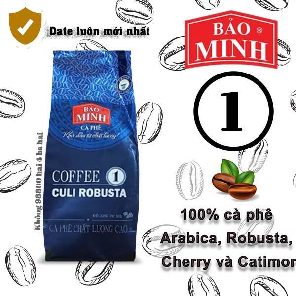  Cà phê rang xay số 1 - Bảo Minh - Bịch 500gr bạc xỉu Socola Vị Chua 
