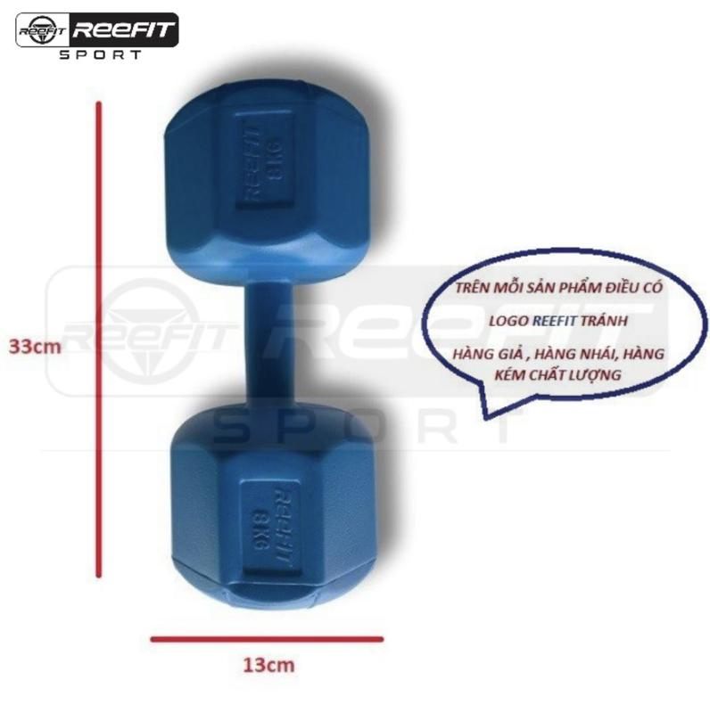 Vỏ tạ nhựa tay bát giác không ruột chưa nhồi (từ 6kg đến 12kg) 6