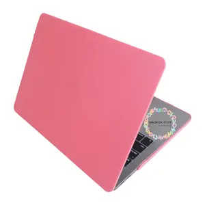 Case SAND PINK Compatible for Mac NEW AIR PRO RETINA 11 12 13 14 15 16 INCH NON /  WITH CD ROOM / TOUCHBAR / TOUCH ID / M1 2020 2021 2022