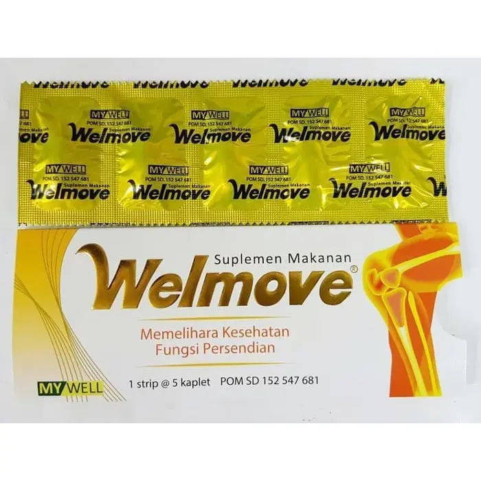 WELMOVE / OBAT LUTUT / VITAMIN SENDI / OBAT NYERI SENDI HALAL 0